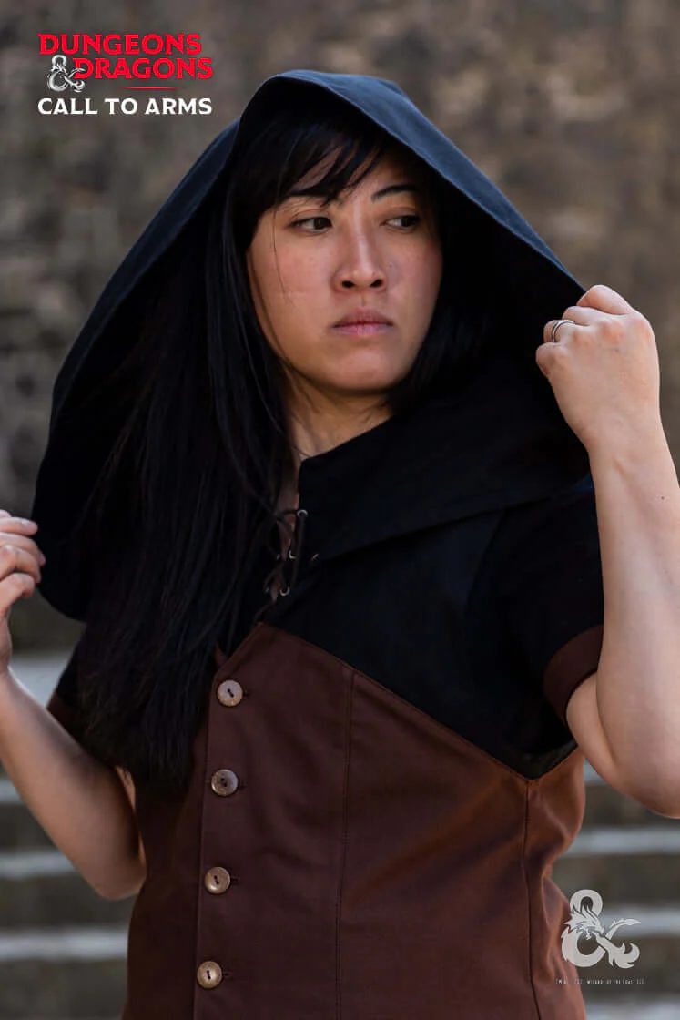 Dungeons & Dragons Rogue Hooded Vest - Image 3