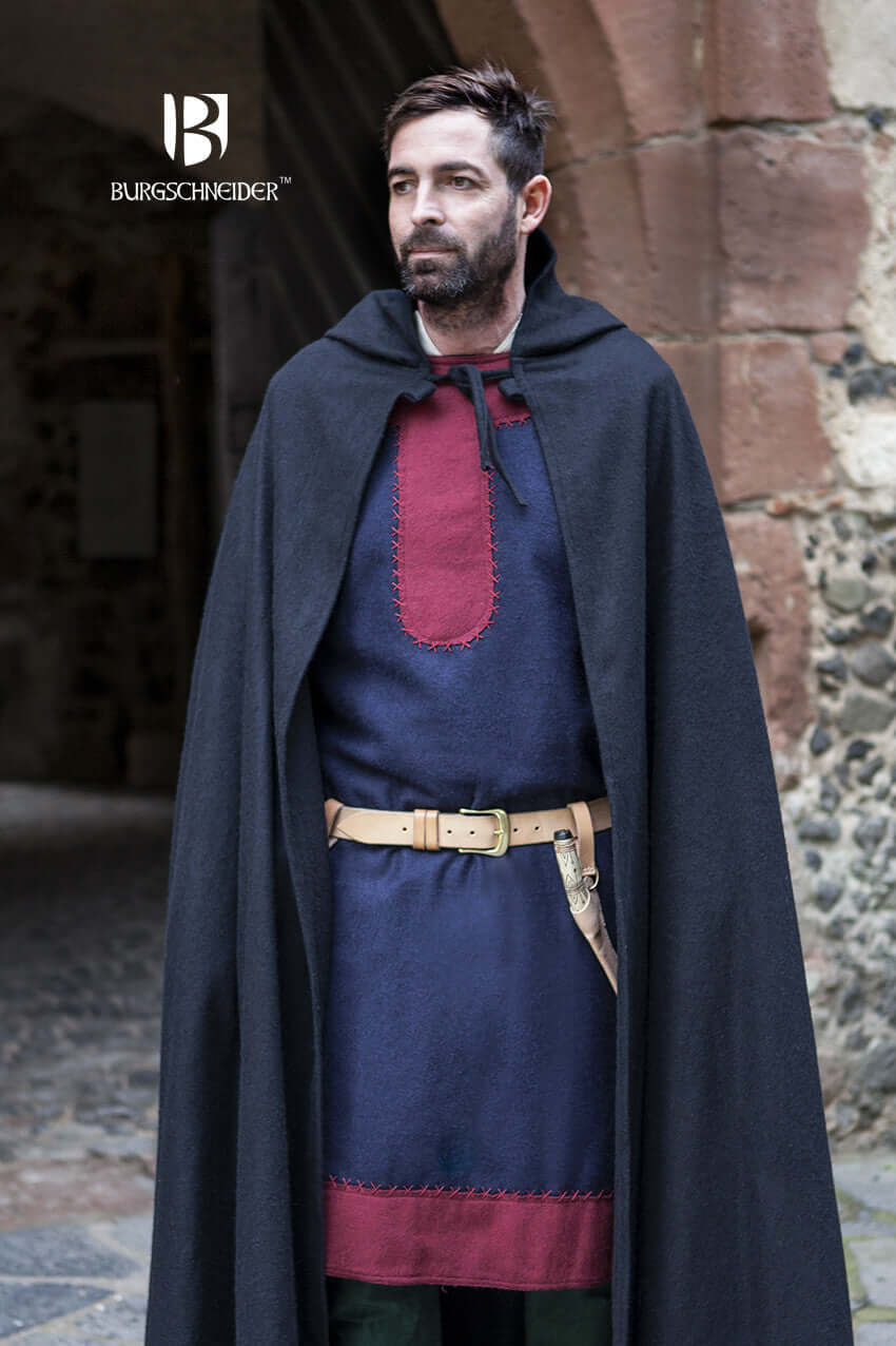 Wool Hooded Cloak Hibernus - Image 10