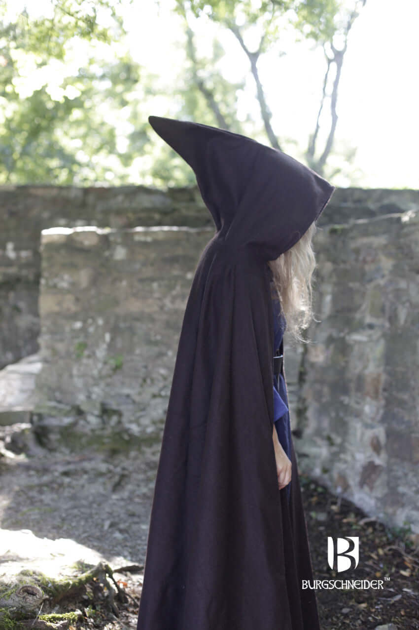 Wool Hooded Cloak Hibernus - Image 14