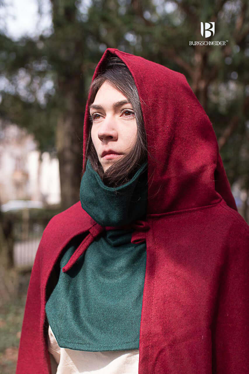 Wool Hooded Cloak Hibernus - Image 21