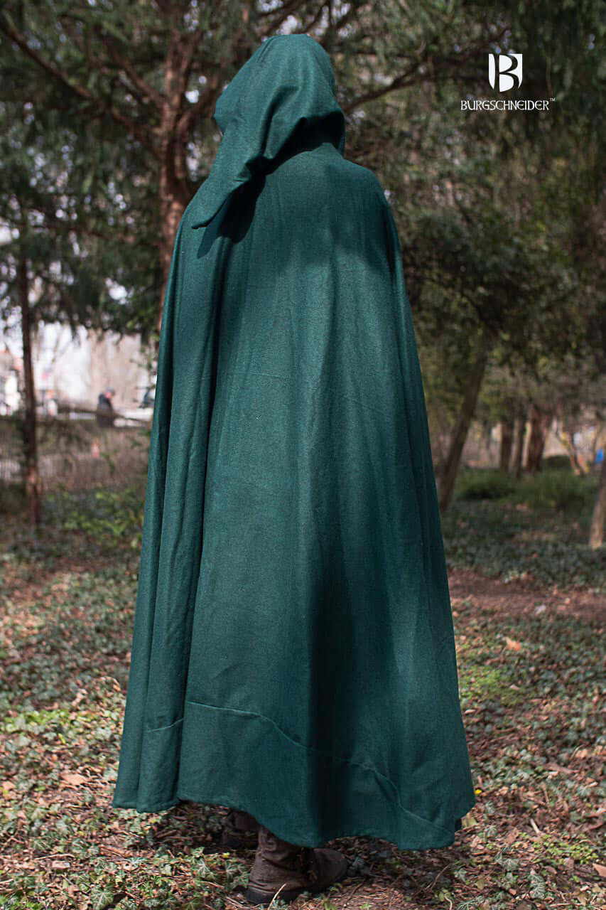 Wool Hooded Cloak Hibernus - Image 34
