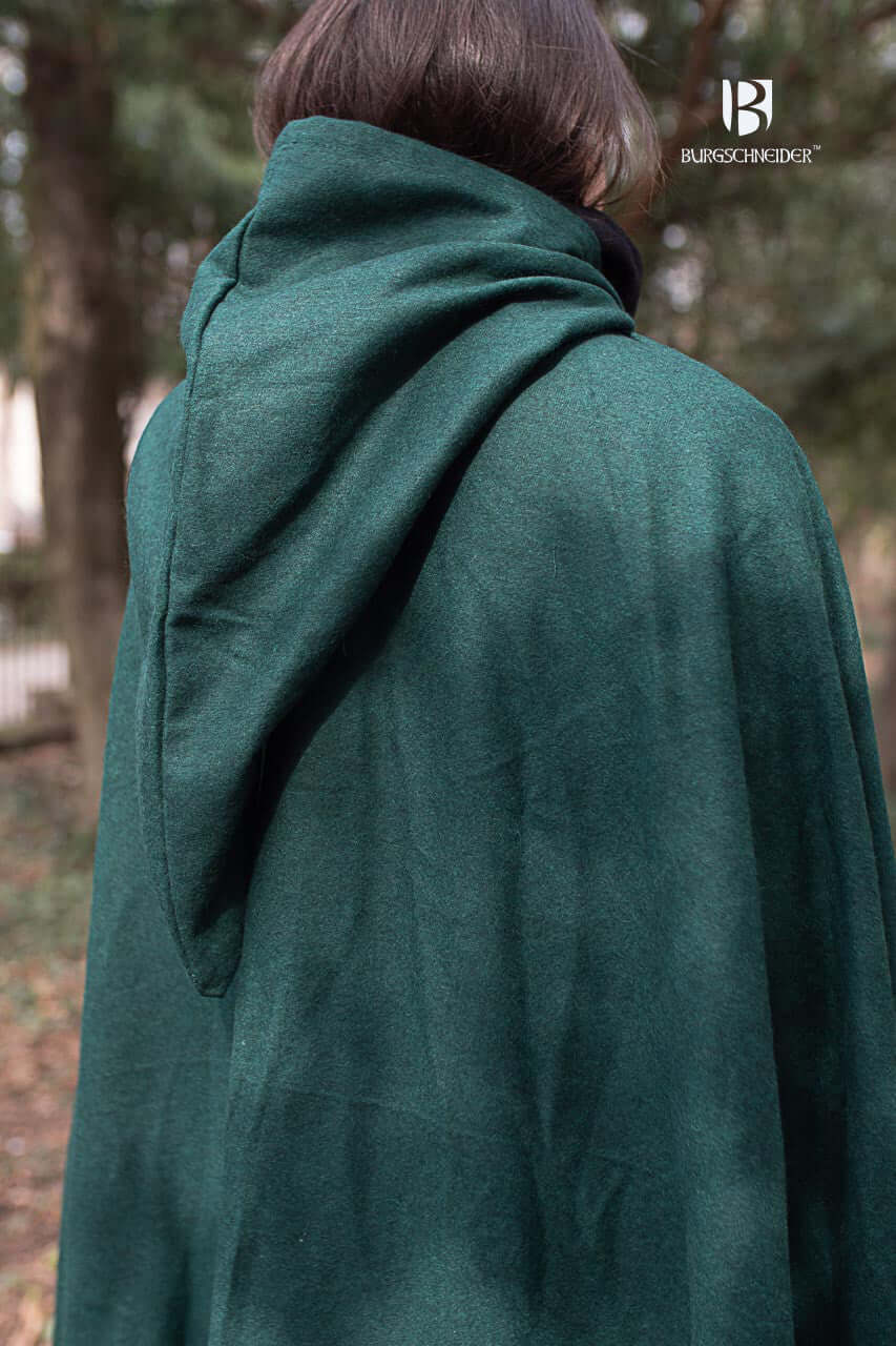 Wool Hooded Cloak Hibernus - Image 59