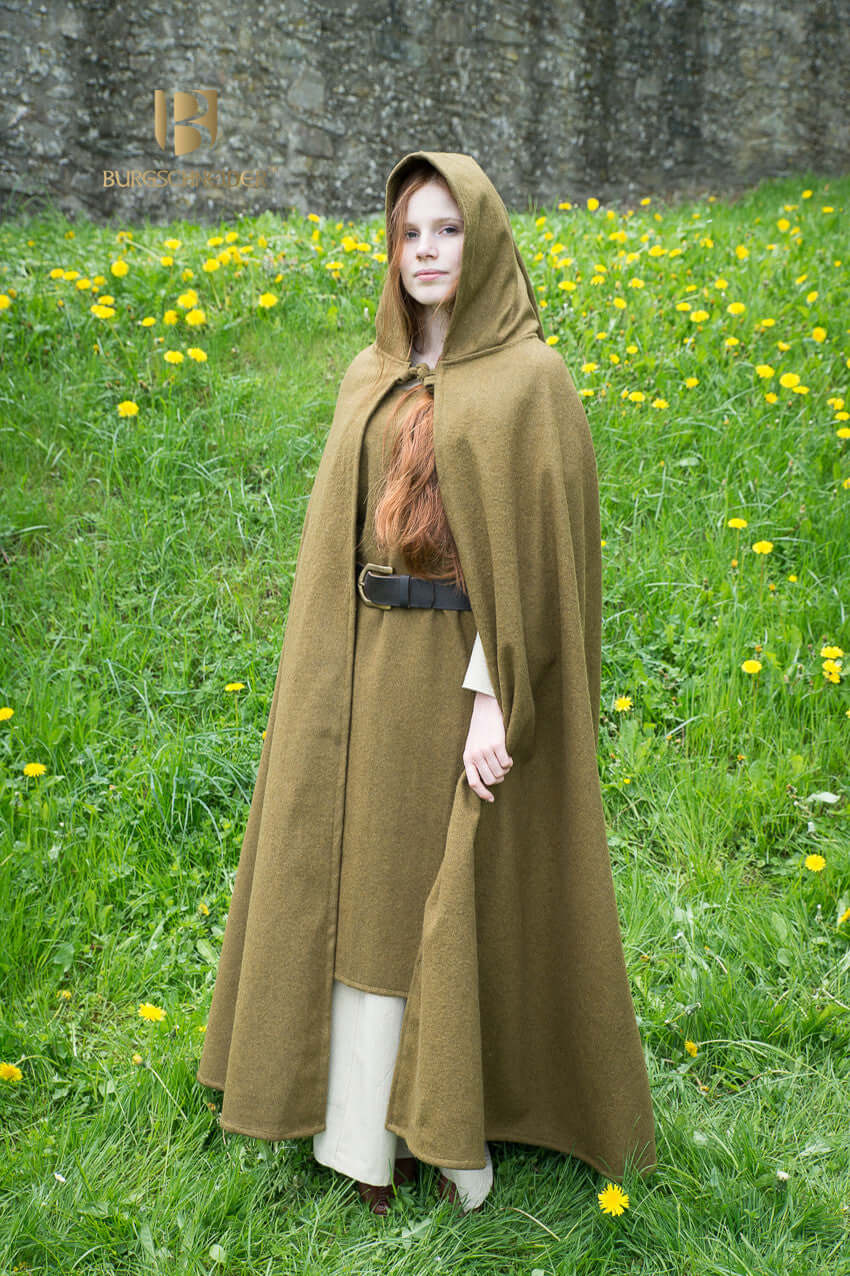Wool Hooded Cloak Hibernus - Image 6
