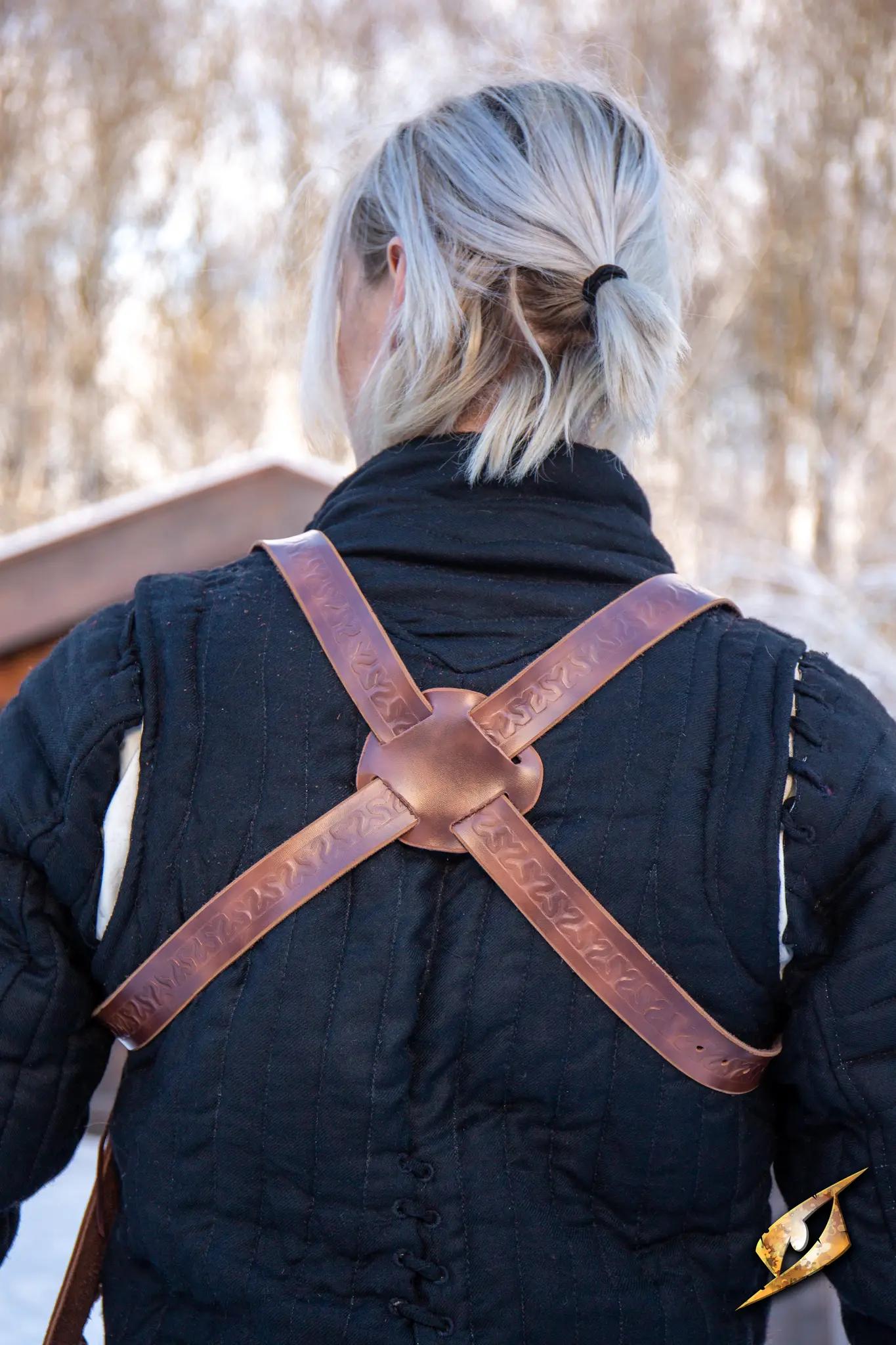 Wand Shoulder Holster - Faux Leather - Image 15
