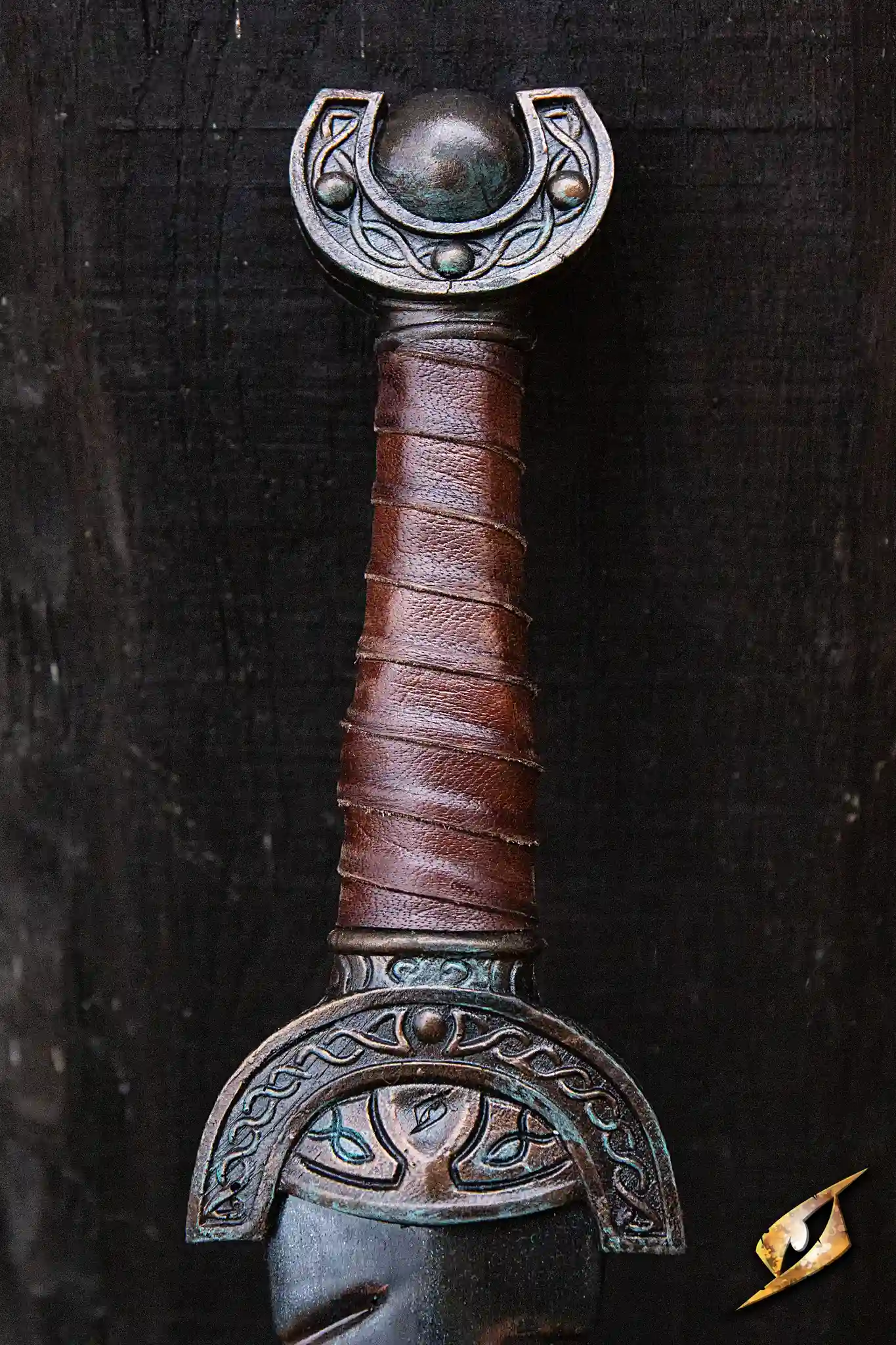 Battleworn Celtic Leaf Sword - Image 19