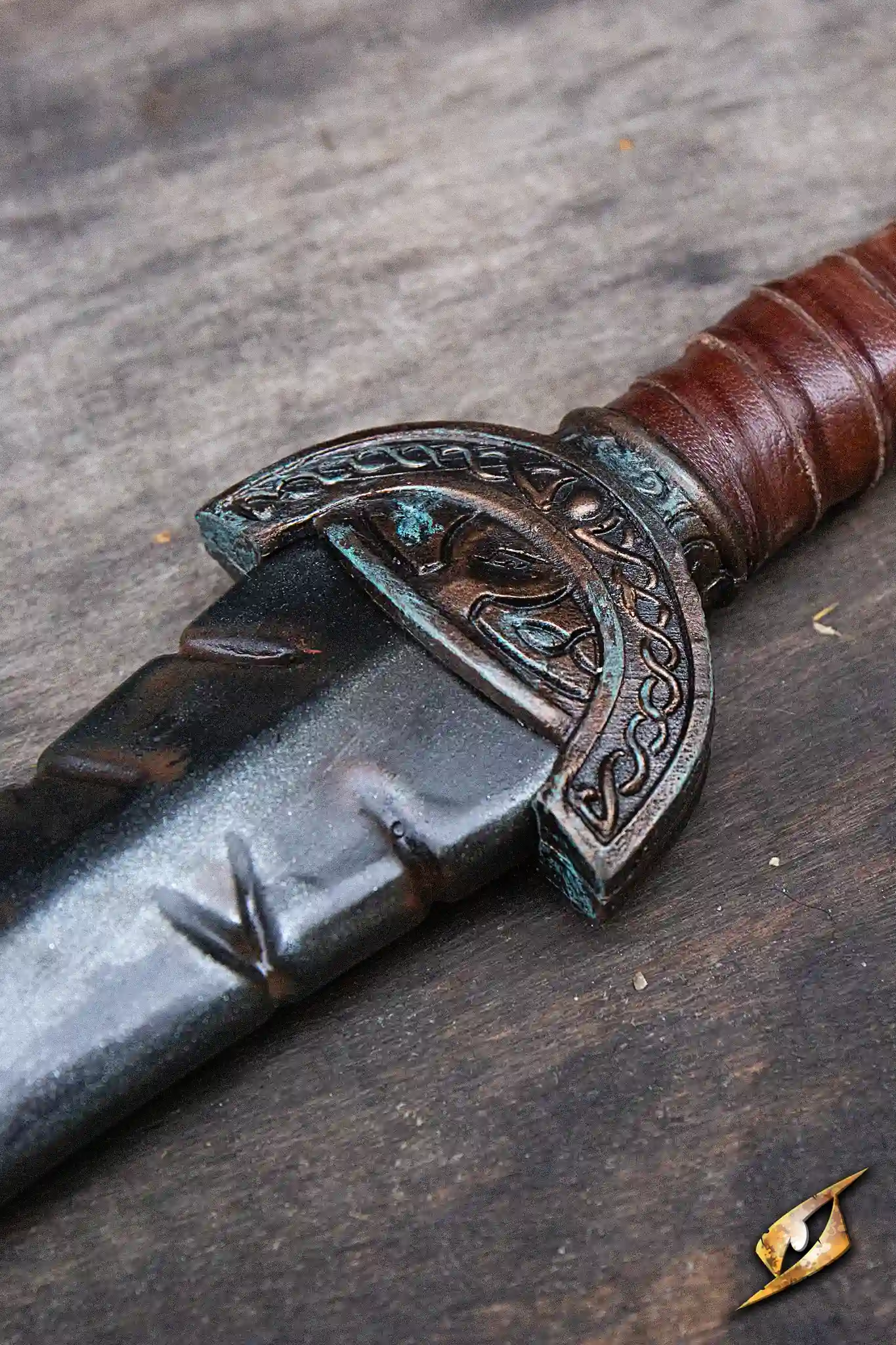 Battleworn Celtic Leaf Sword - Image 20