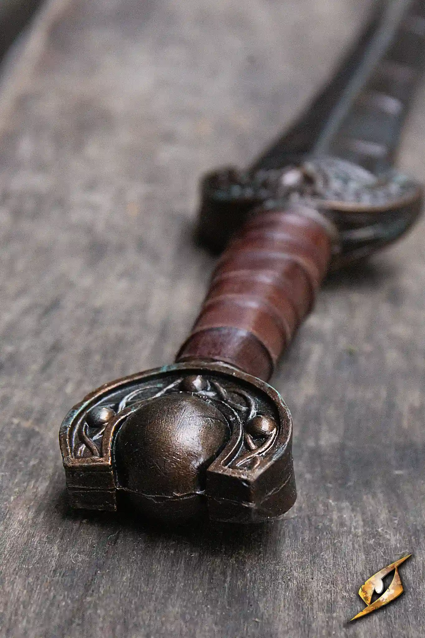 Battleworn Celtic Leaf Sword - Image 24