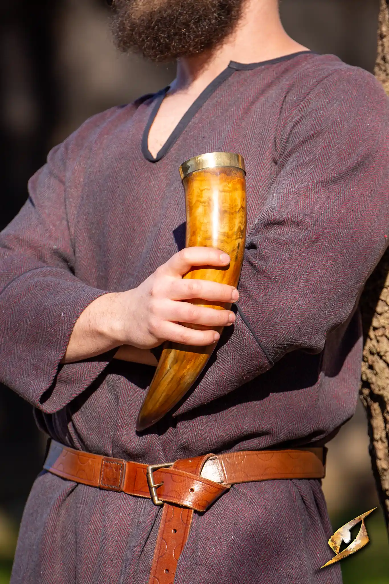 Warrior drinking horn 0,5 L