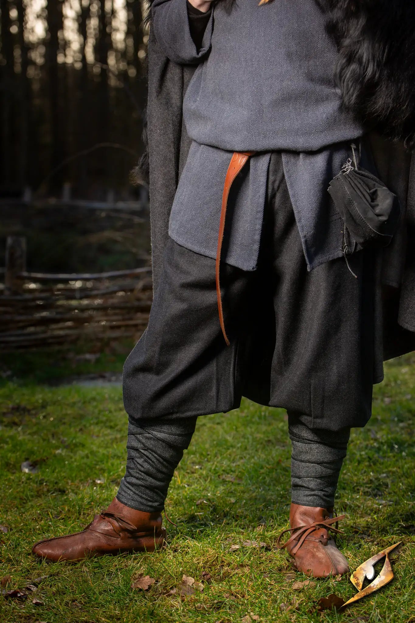 Pants Ull Rus - Wool Herringbone - Image 16