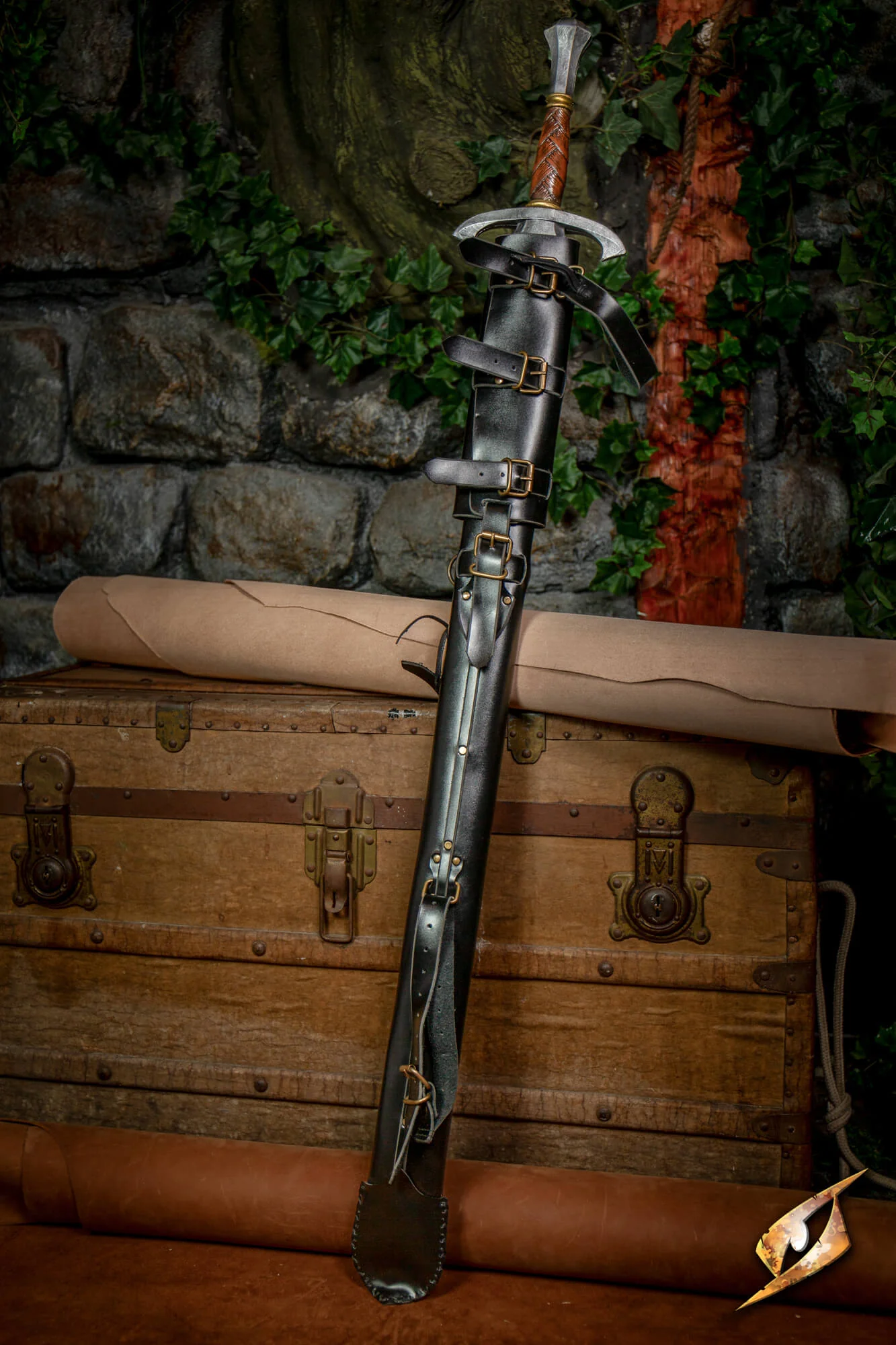 Adjustable Scabbard - Faux Leather - Image 8
