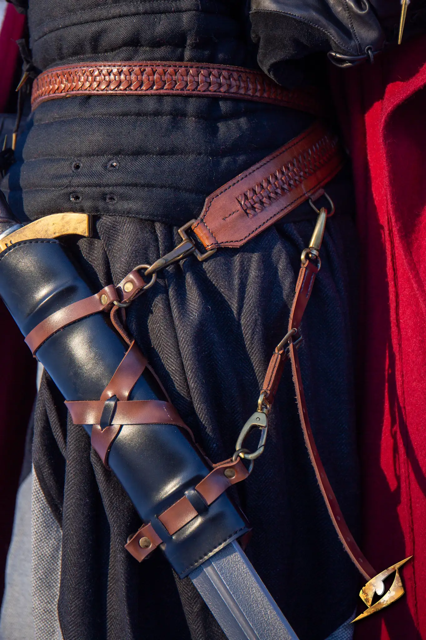 Sword Belt Hanger - Faux Leather - Image 8
