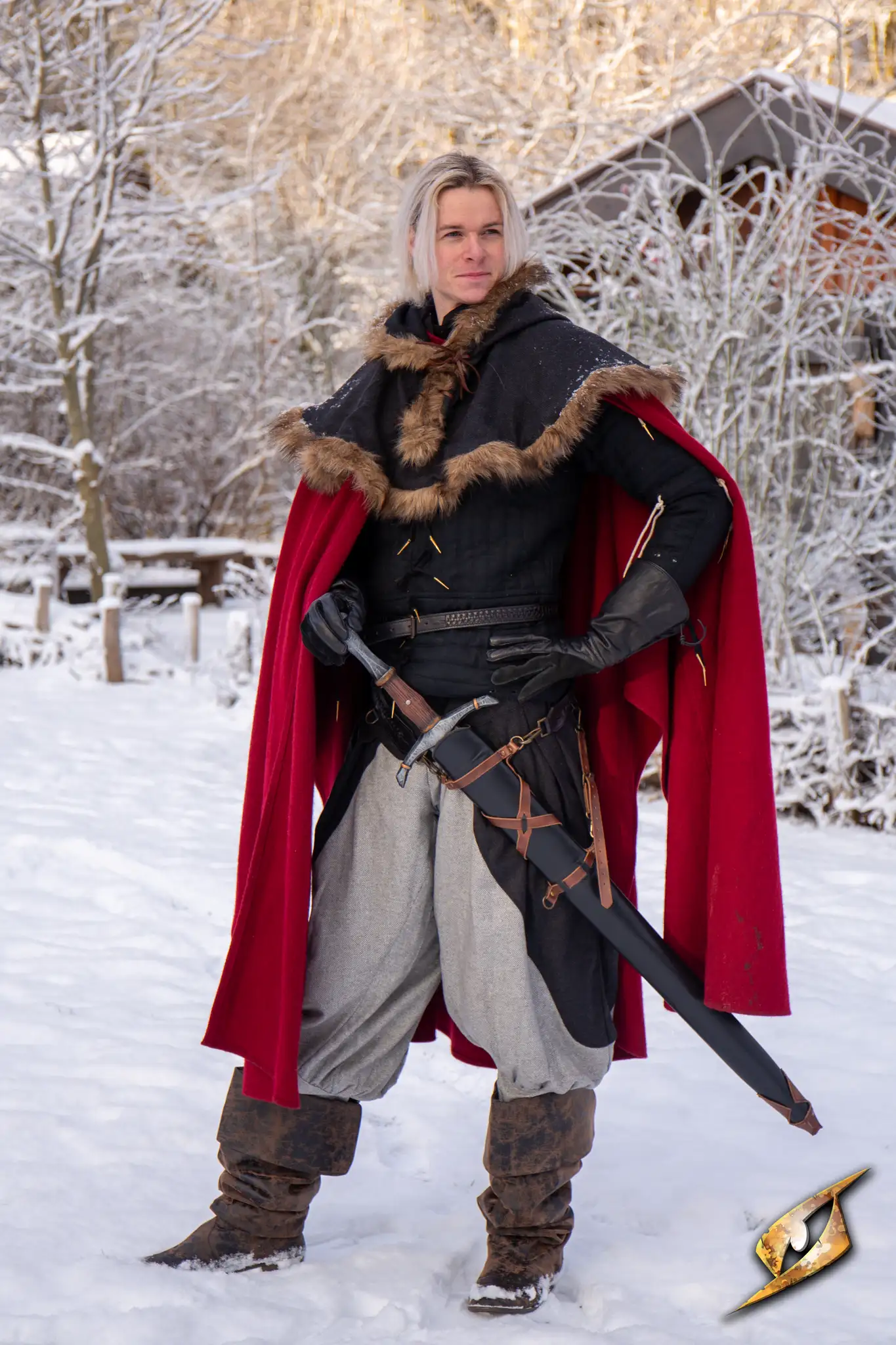 Sword Belt Scabbard - Faux Leather - Image 11