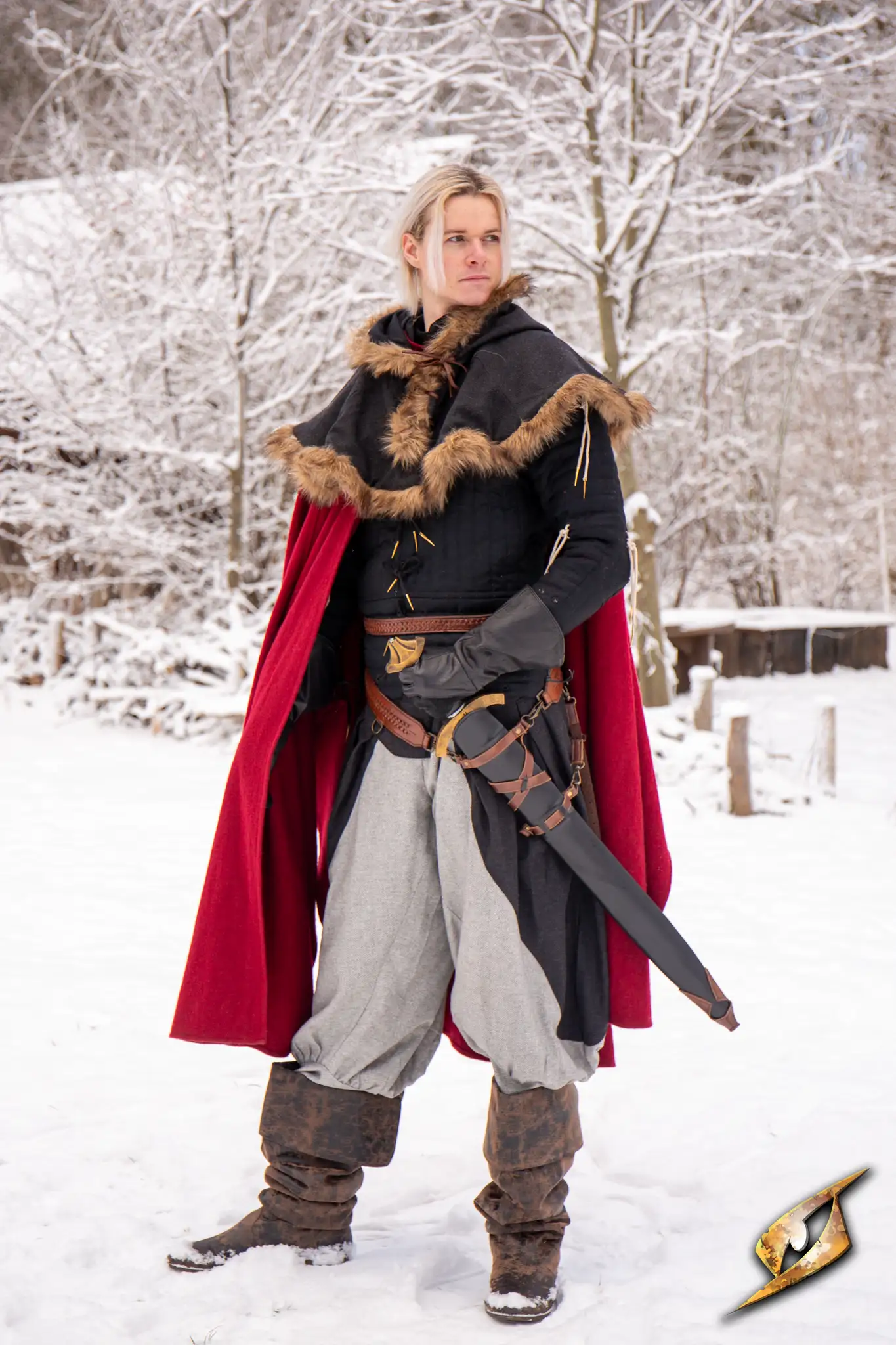 Sword Belt Scabbard - Faux Leather - Image 19
