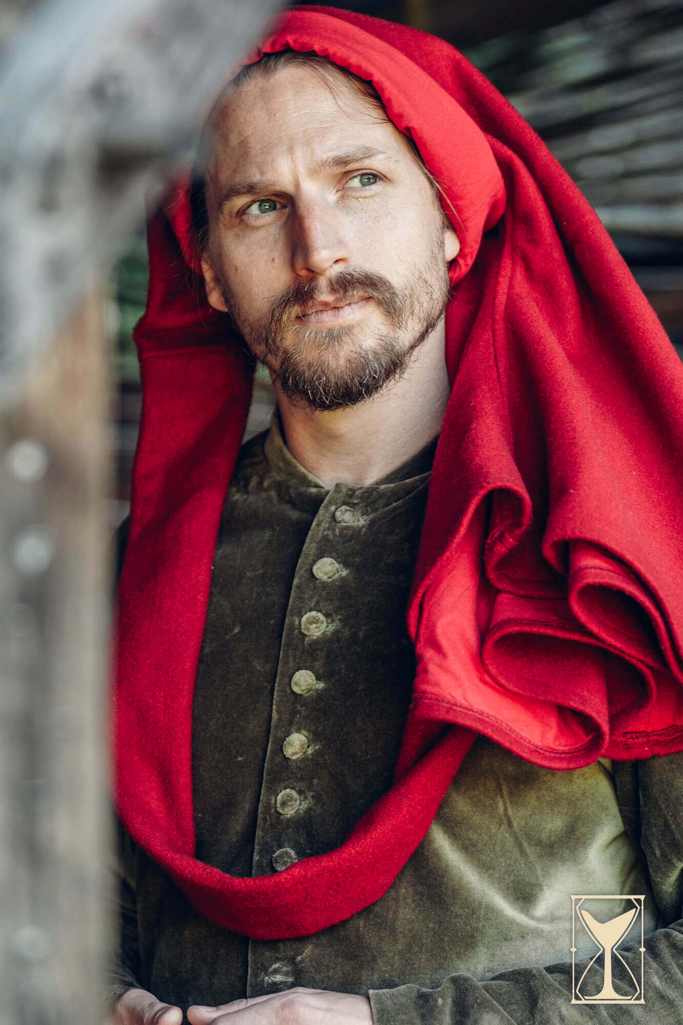 Simple Liripipe Hood - Brushed Wool - Image 8