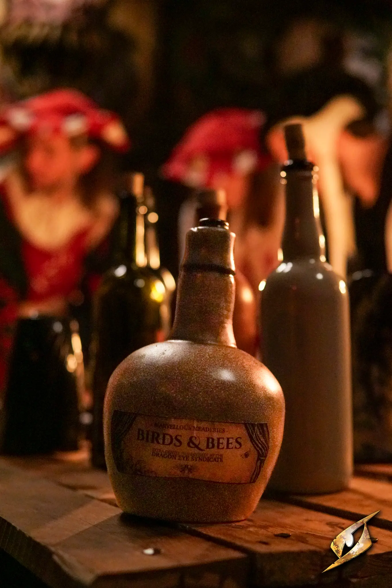 Mead Bottle – “Birds & Bees” - Image 4