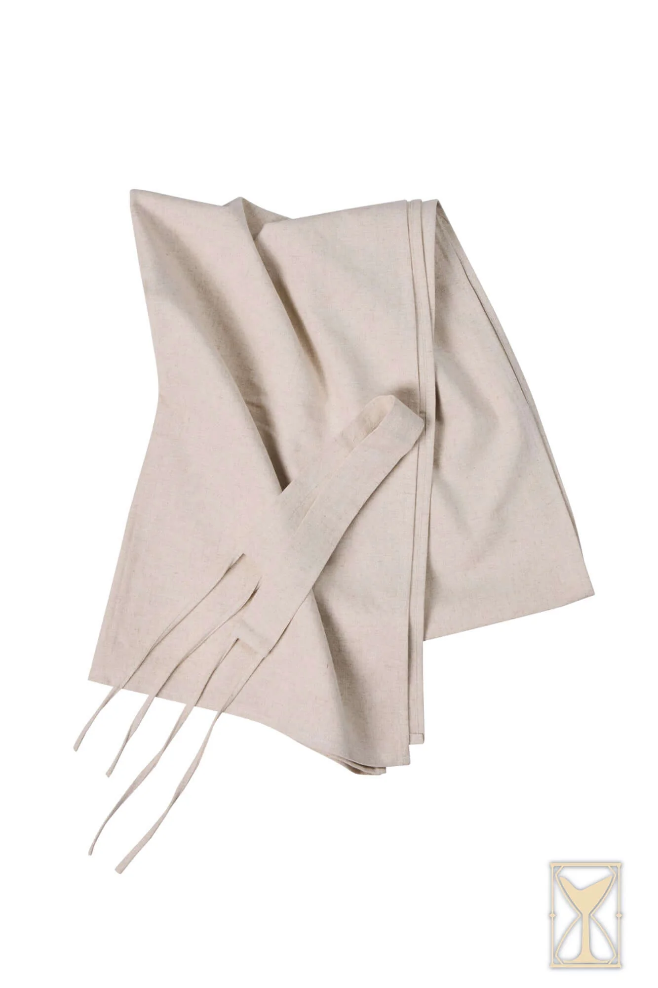 Rectangular Veil and Fillet - Cotton/Linen Blend - Image 7