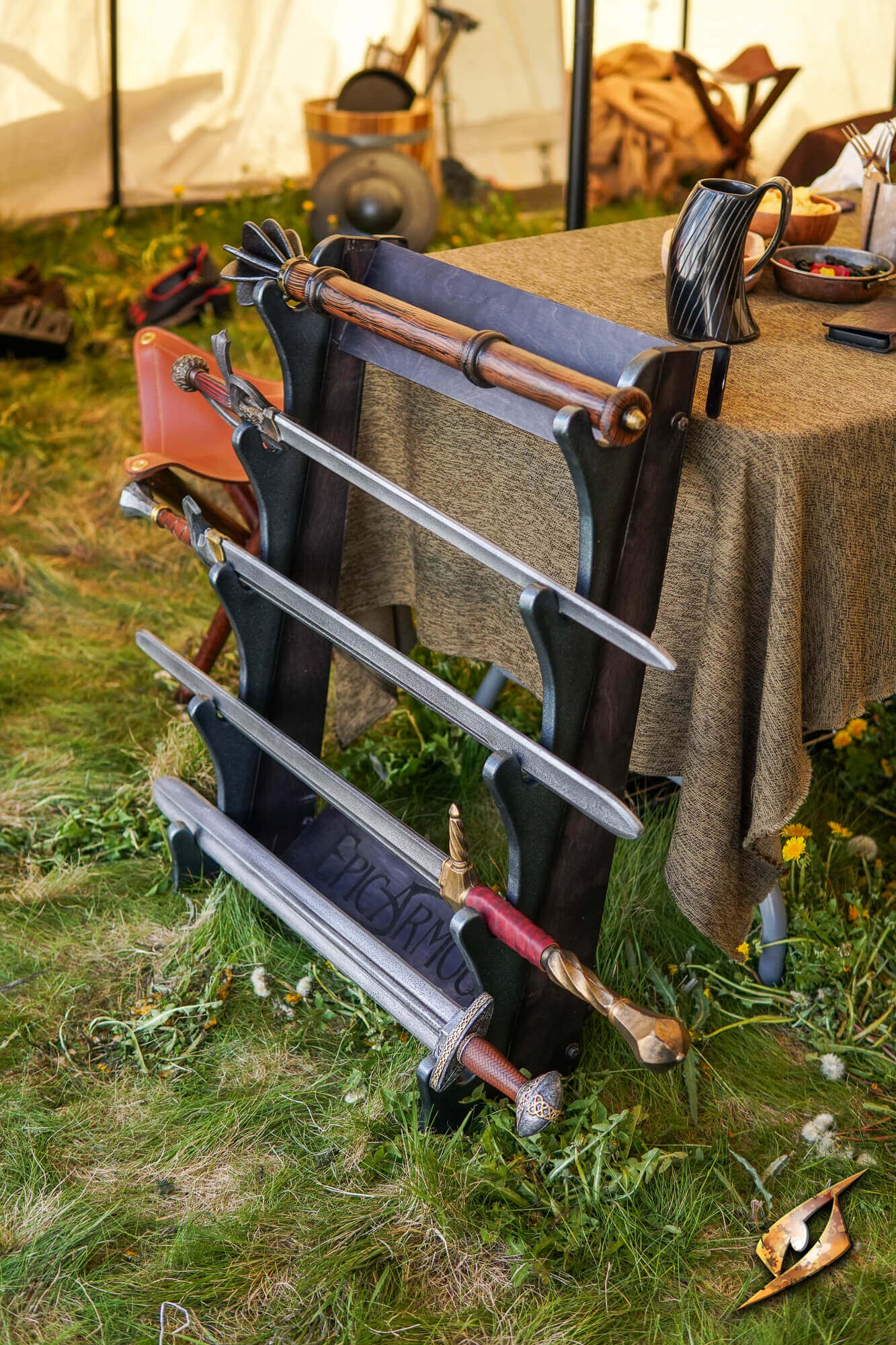 Display - Sword Wall Racking 5 slots - Image 4