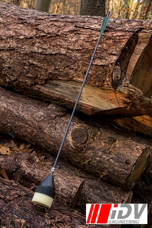 Arrow - Flat Head - Black Shaft - Image 2