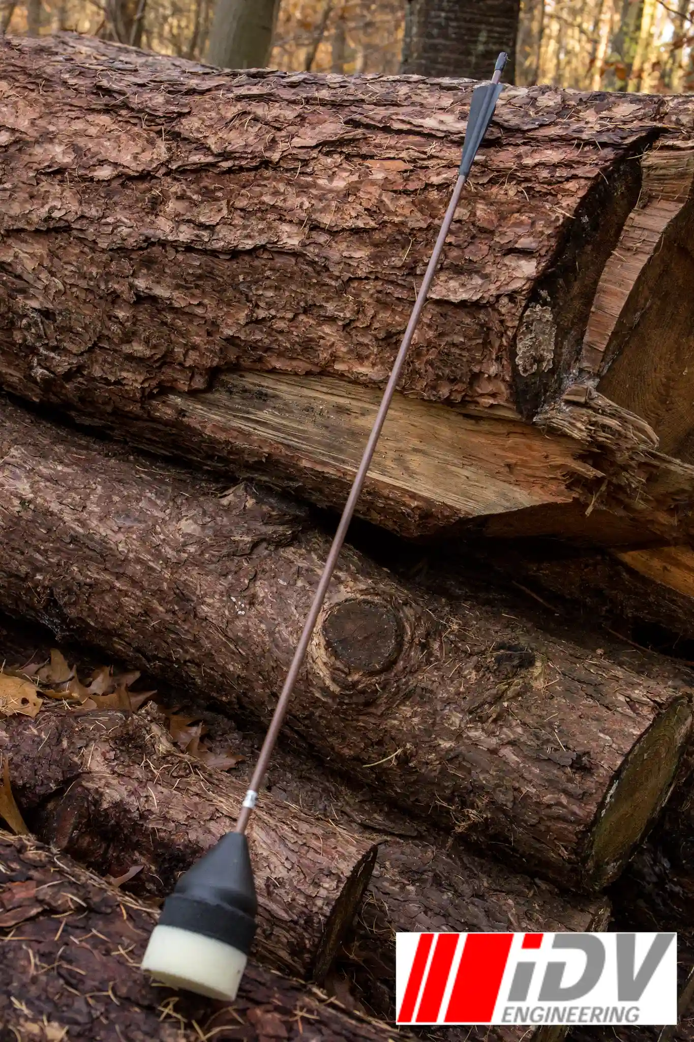 Arrow - Flat Head - Brown Shaft - Image 4