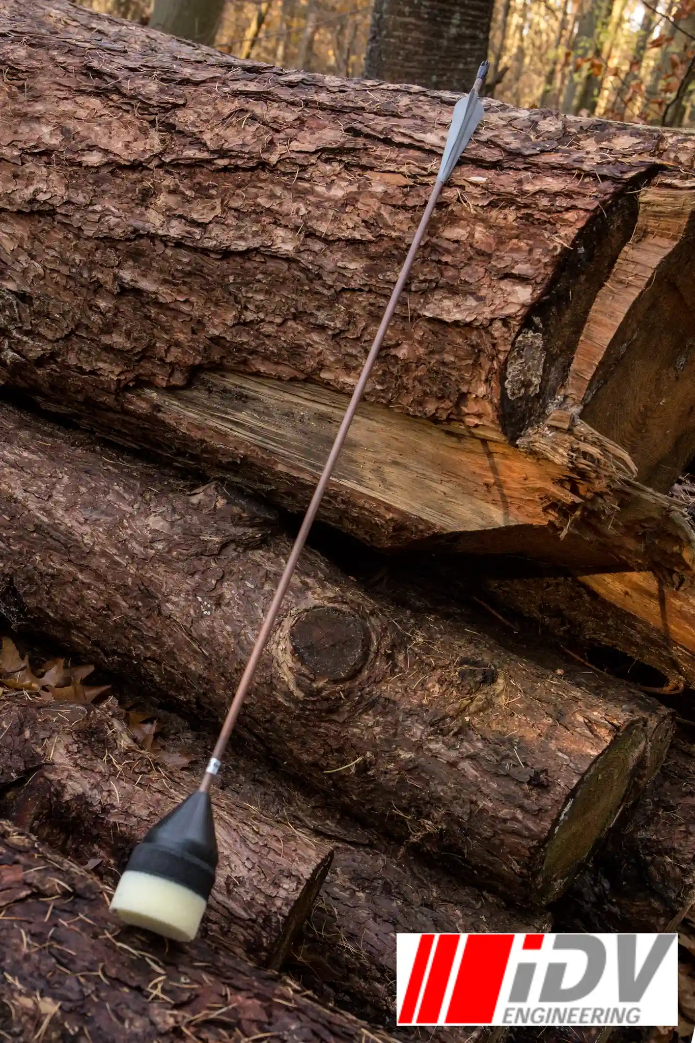 Arrow - Flat Head - Brown Shaft - Image 5