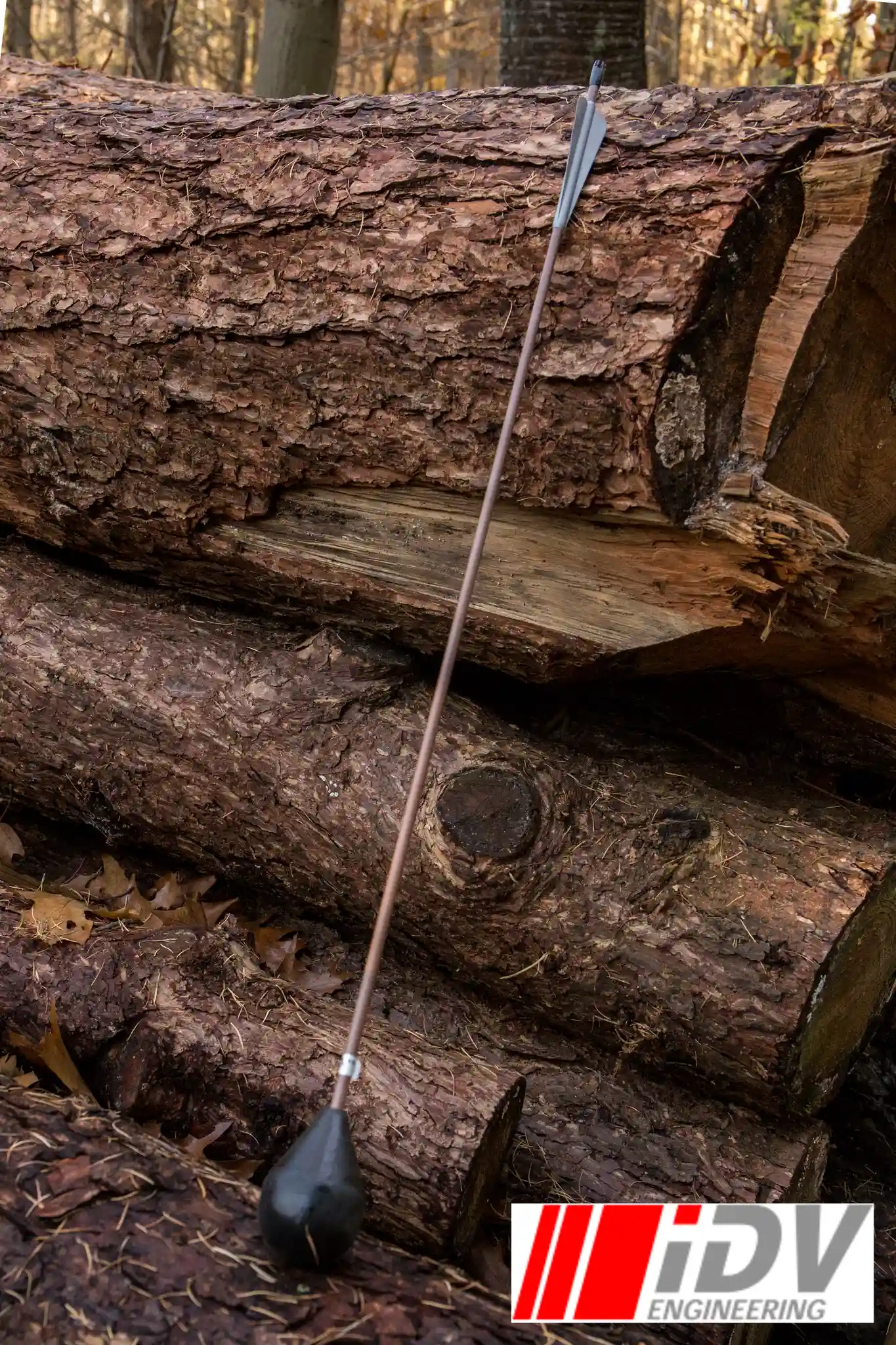 Arrow - Round Head - Brown Shaft - Image 6