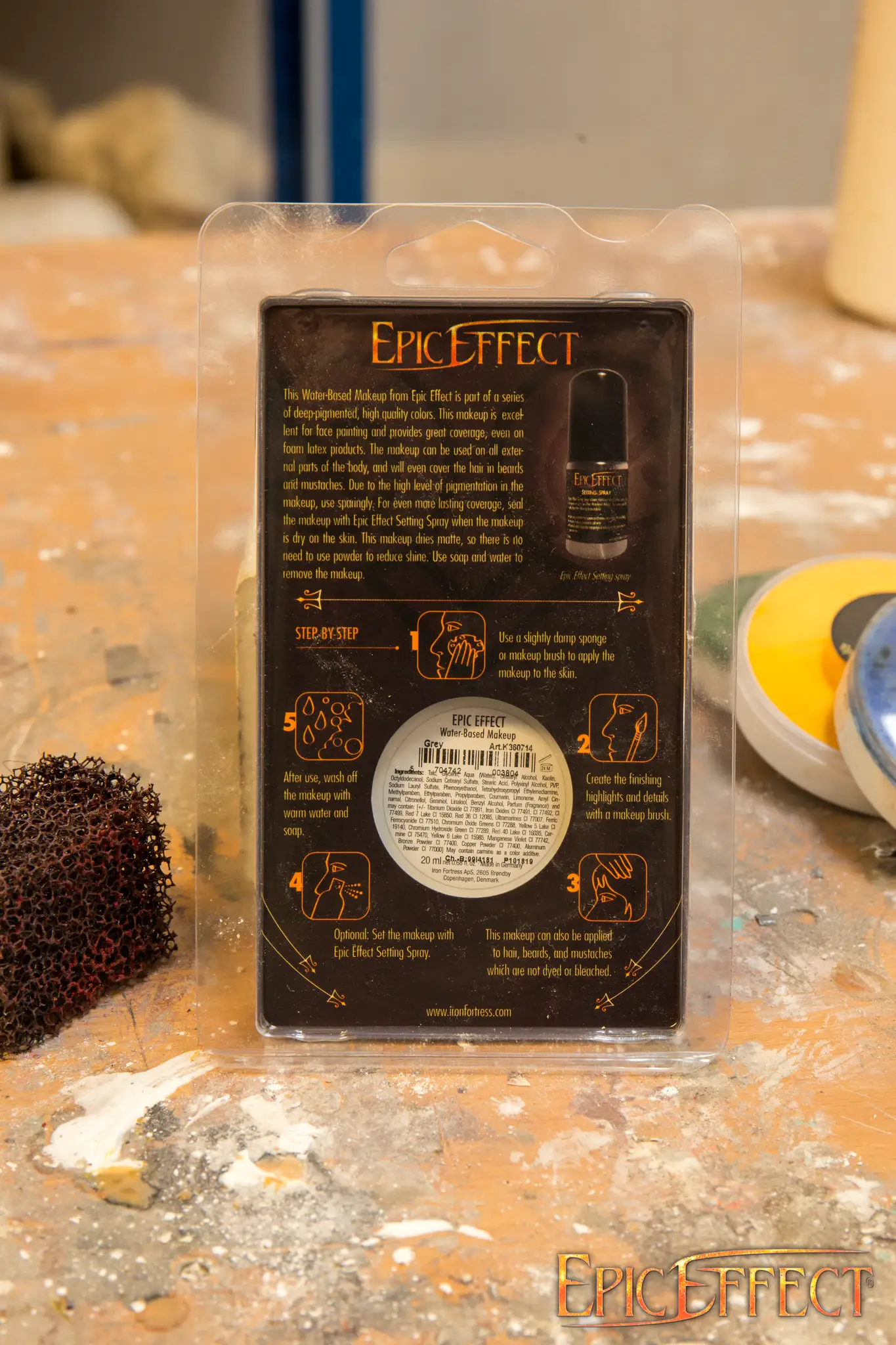 Water Based Make Up - Orange - Image 2
