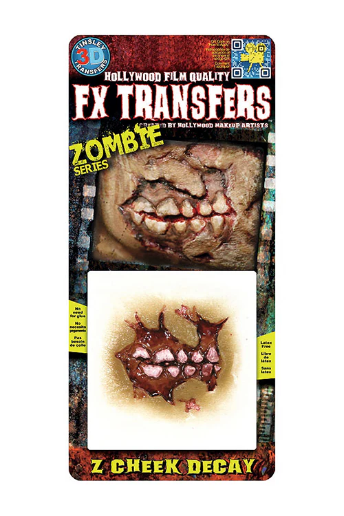 Zombie Cheek Decay 3D FX Transfers
