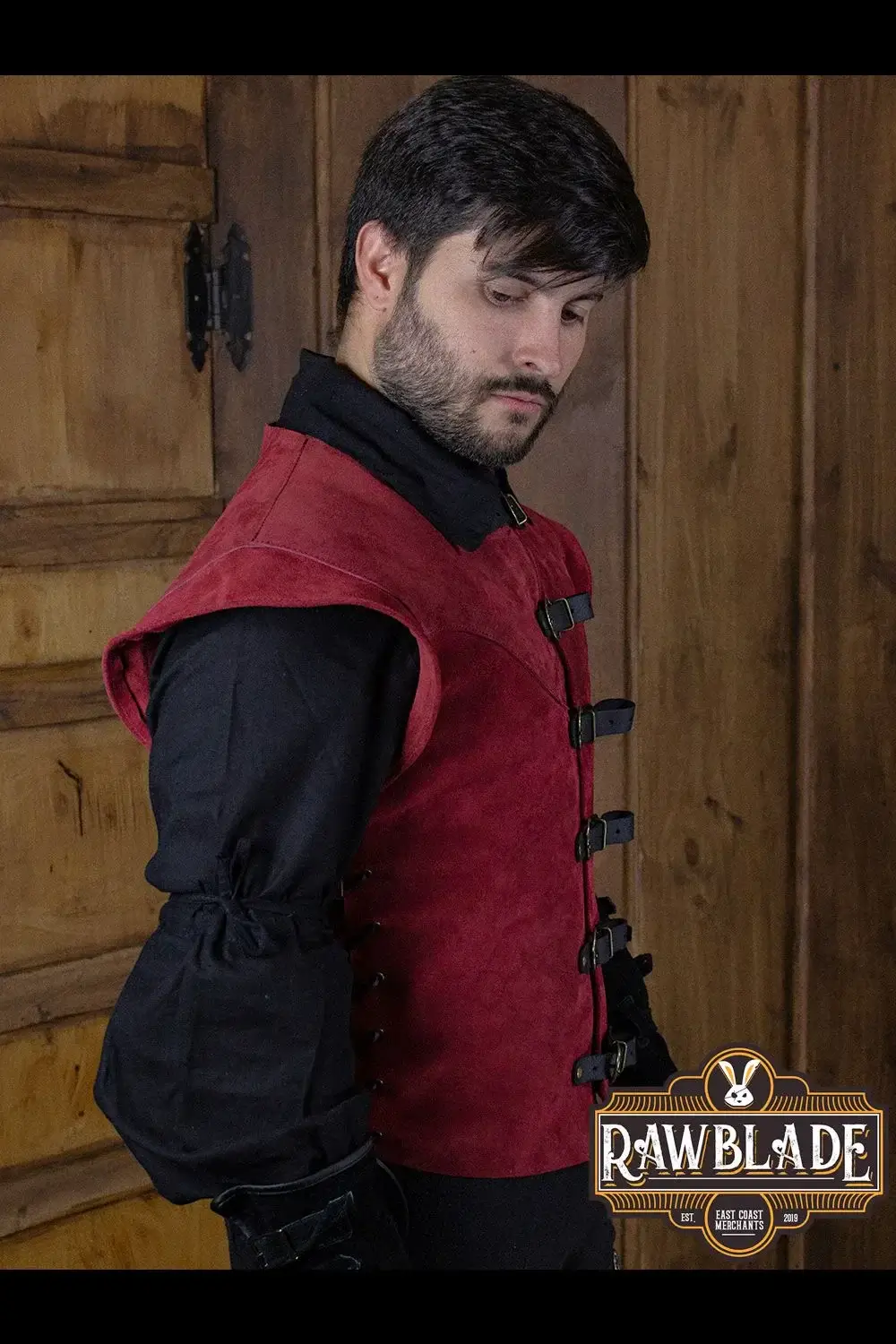 Jules Short Splitleather Jerkin - Image 34