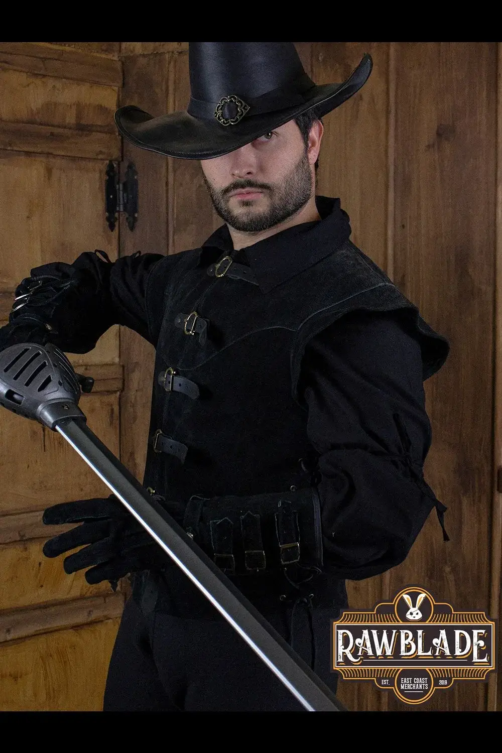 Jules Short Splitleather Jerkin - Image 36
