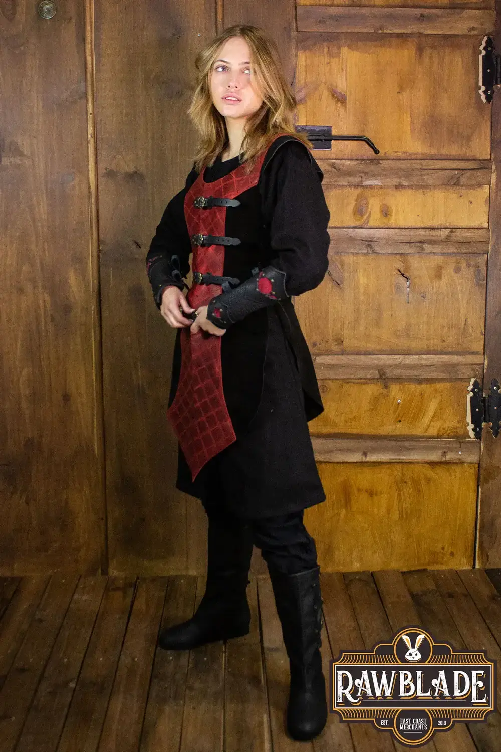 Highland Long Leather Jerkin - Image 16