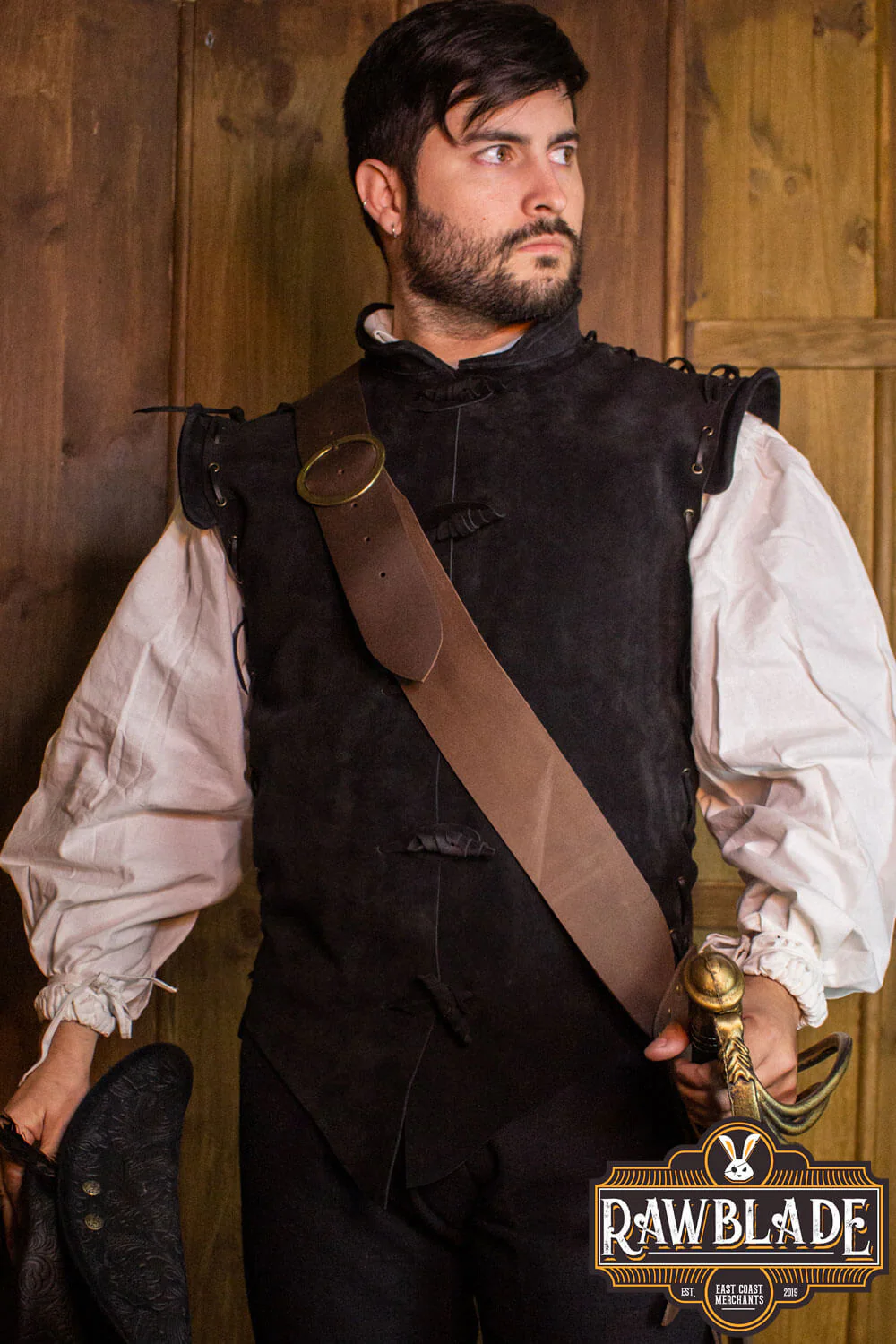 Diego Splitleather Jerkin - Image 85