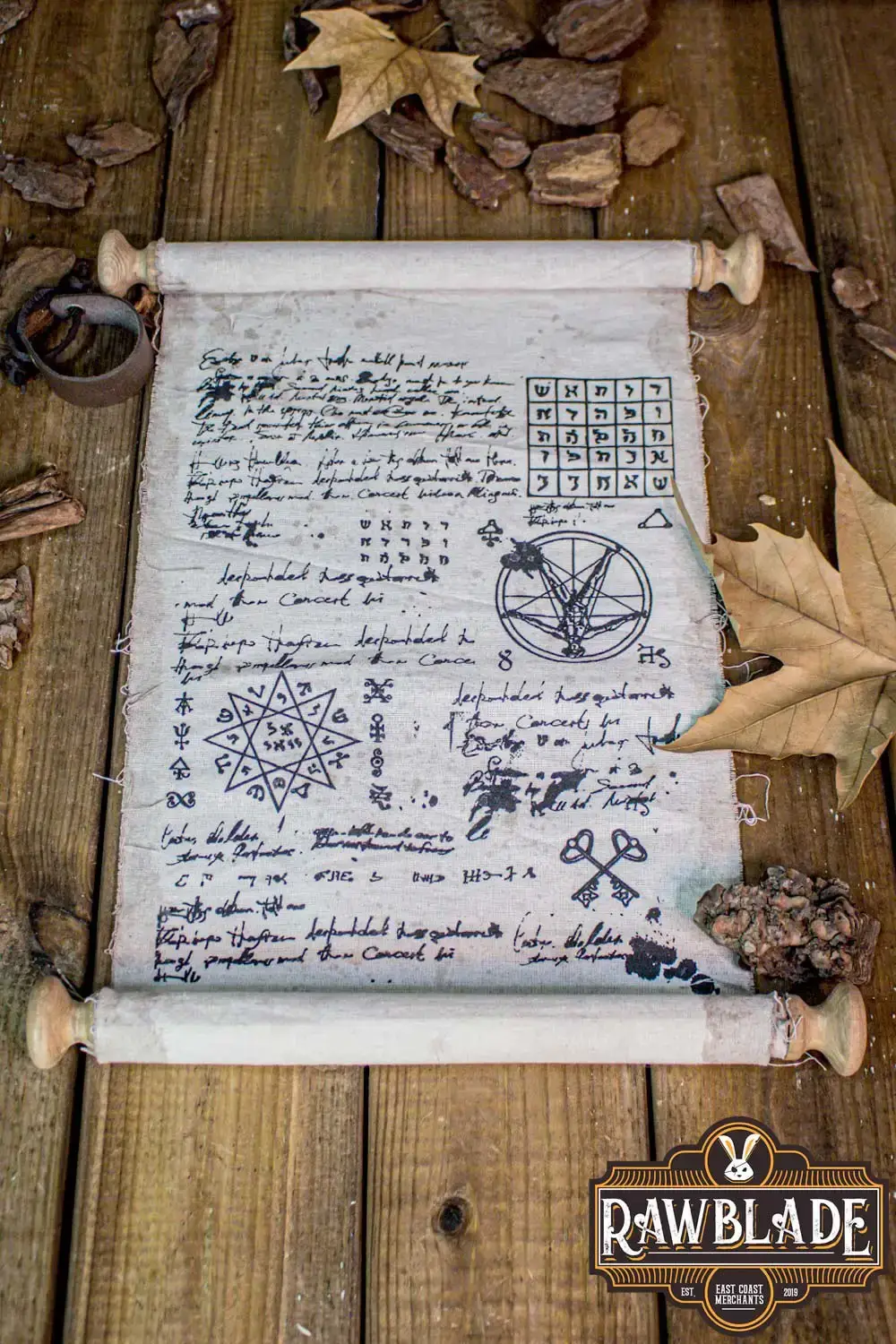 Witcher Scroll With Leather Strap - Image 4