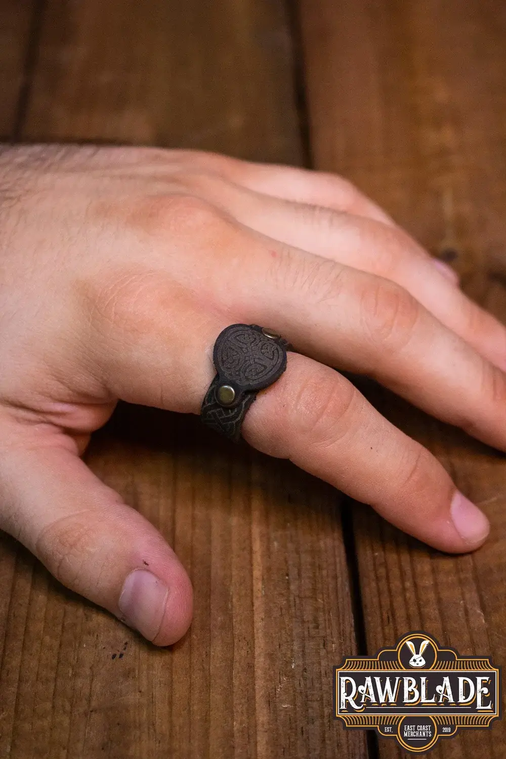 Lugh Leather Ring